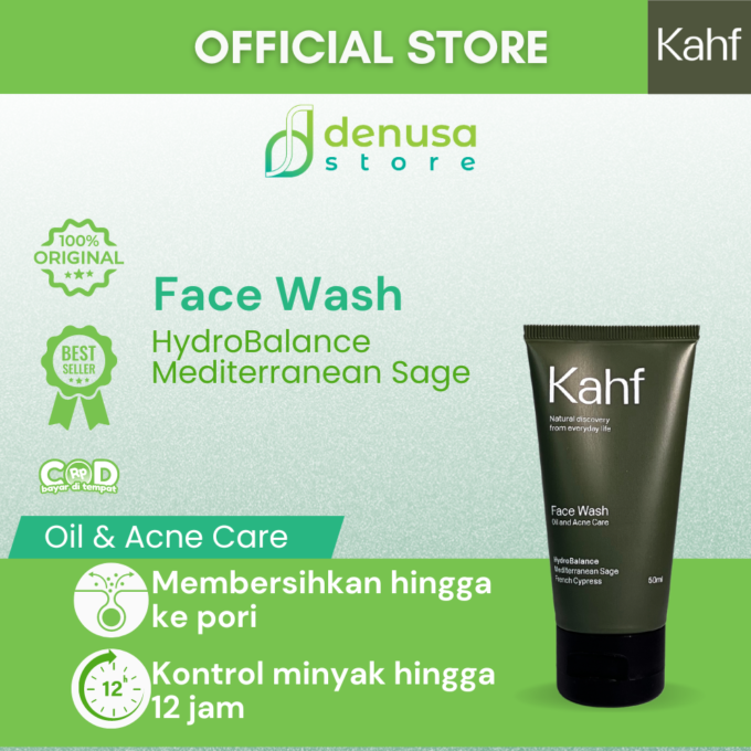 KAHF Face Wash Oil and Acne Care 50ml