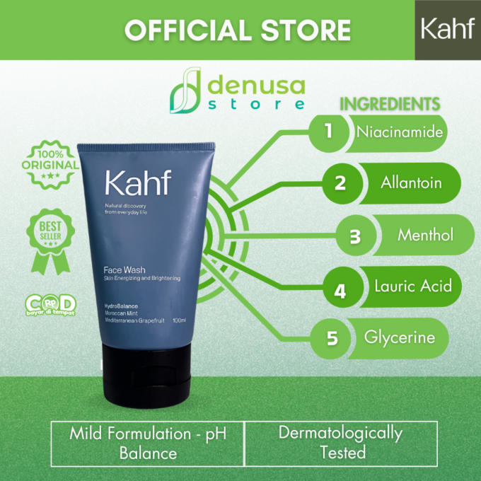 KAHF Face Wash Skin Energizing and Brightening 100ml