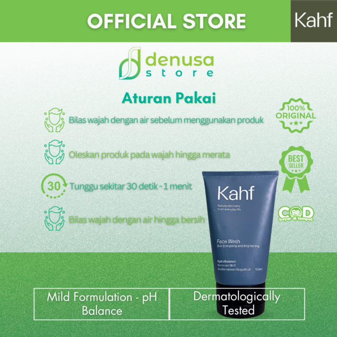 KAHF Face Wash Skin Energizing and Brightening 100ml