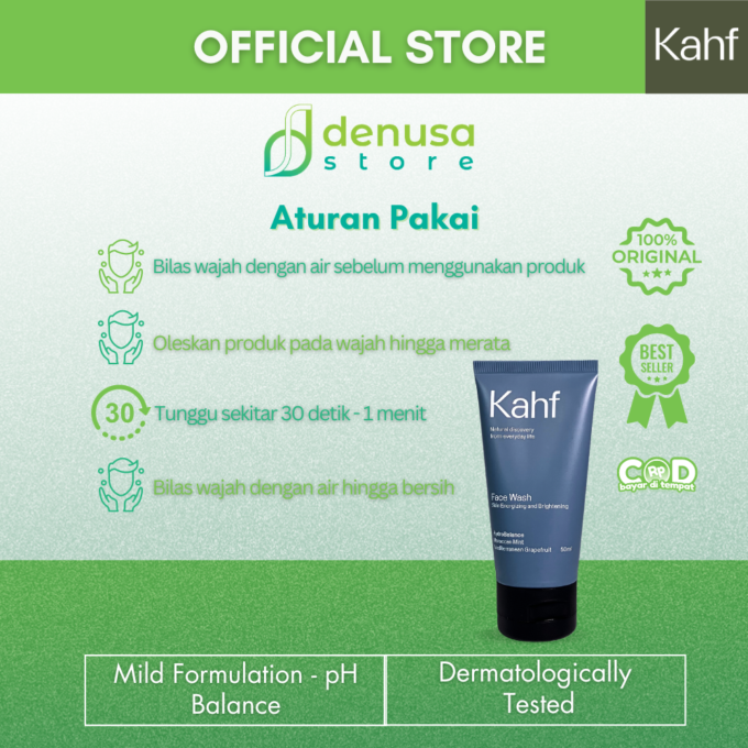 KAHF Face Wash Skin Energizing and Brightening 50ml