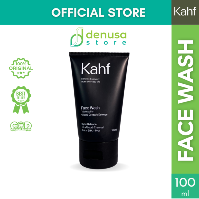 KAHF Face Wash Triple Action Oil and Comedo Defense 100ml