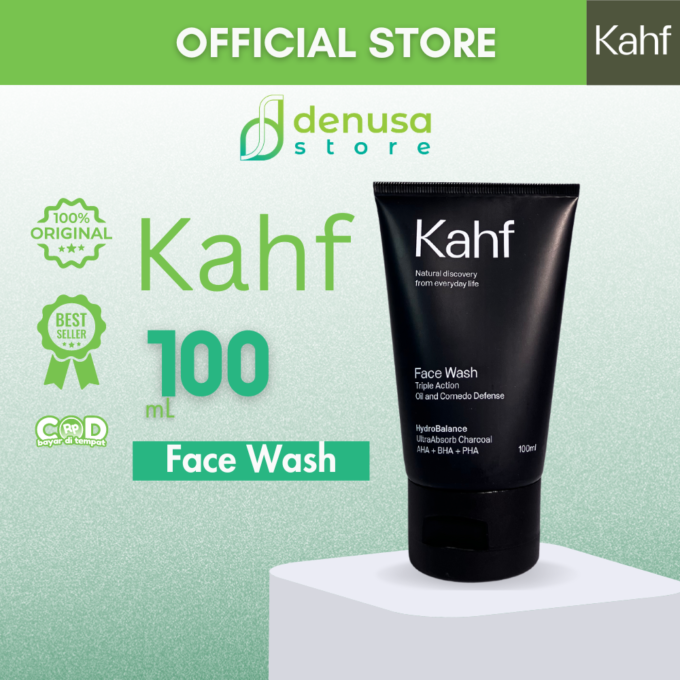 KAHF Face Wash Triple Action Oil and Comedo Defense 100ml