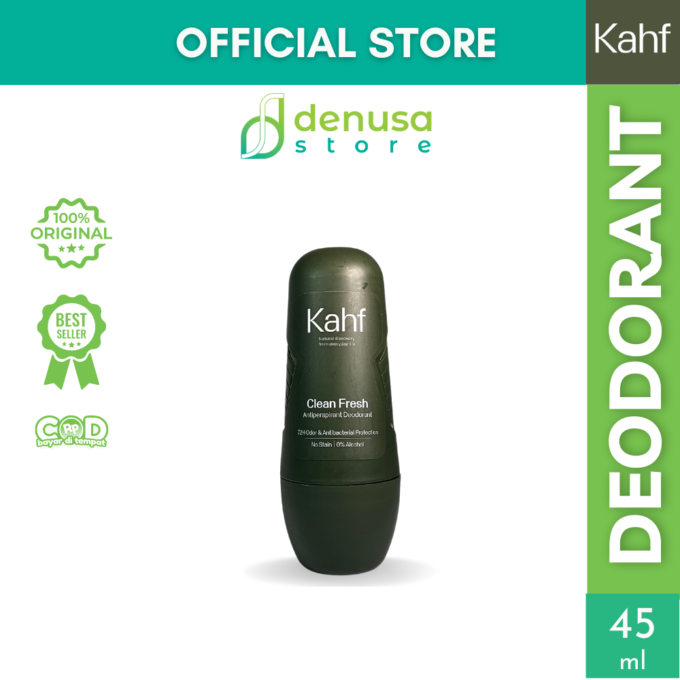 KAHF Clean Fresh Antiperspirant Deodorant Roll On 45ml