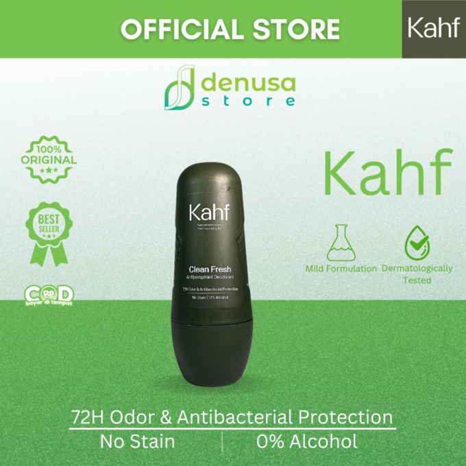 KAHF Clean Fresh Antiperspirant Deodorant Roll On 45ml