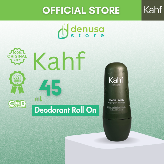 KAHF Clean Fresh Antiperspirant Deodorant Roll On 45ml