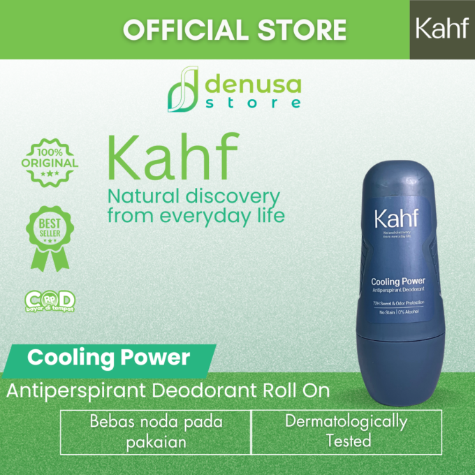 KAHF Cooling Power Antiperspirant Deodorant Roll On 45ml