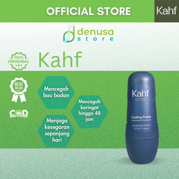 KAHF Cooling Power Antiperspirant Deodorant Roll On 45ml