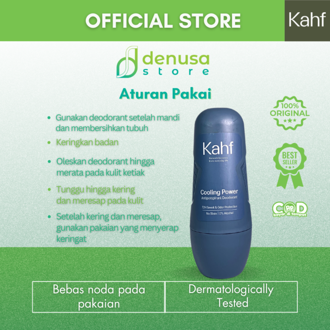 KAHF Cooling Power Antiperspirant Deodorant Roll On 45ml