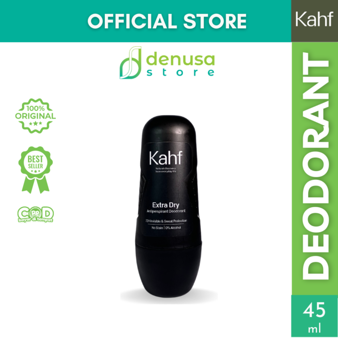 KAHF Extra Dry Antiperspirant Deodorant Roll On 45ml