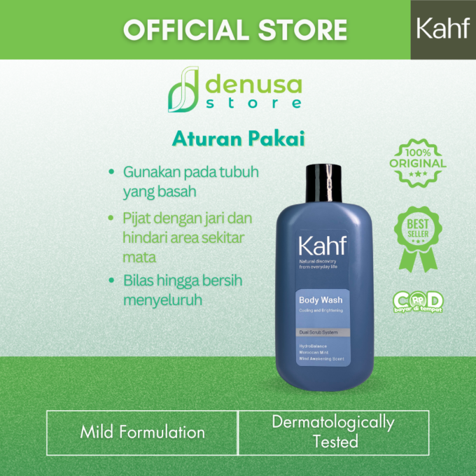 KAHF Body Wash Cooling and Brightening 200ml