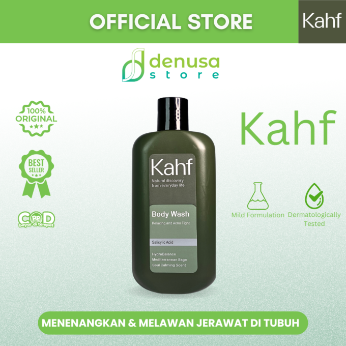 KAHF Body Wash Relaxing and Acne Fight 200ml