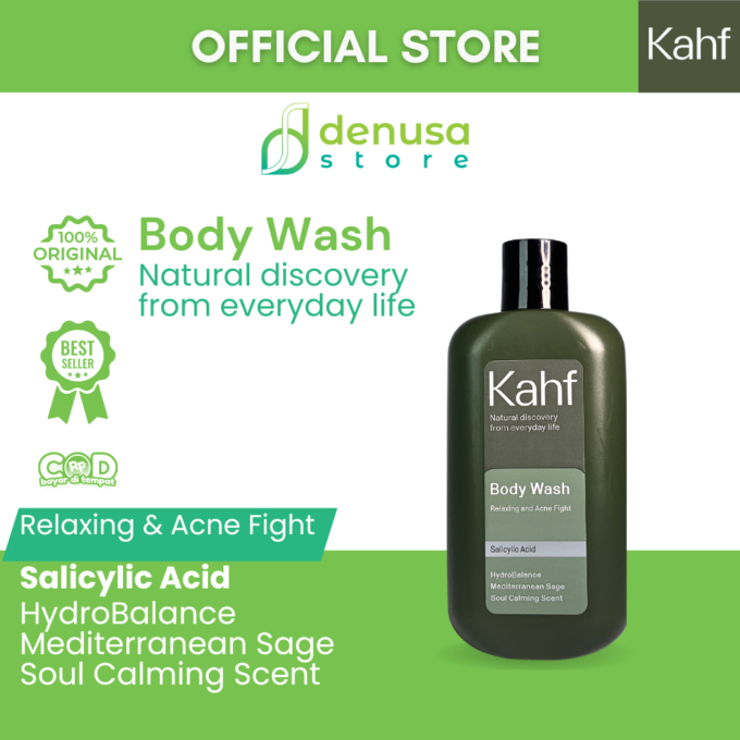 KAHF Body Wash Relaxing and Acne Fight 200ml