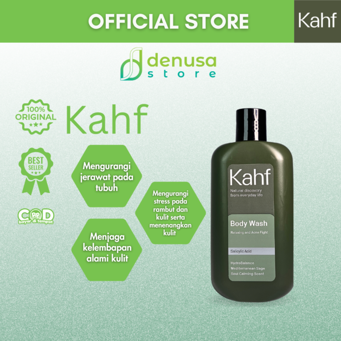 KAHF Body Wash Relaxing and Acne Fight 200ml