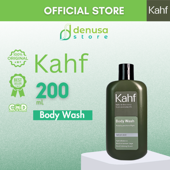 KAHF Body Wash Relaxing and Acne Fight 200ml