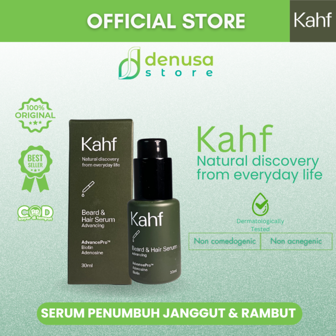 KAHF Beard and Hair Serum Advancing 30ml