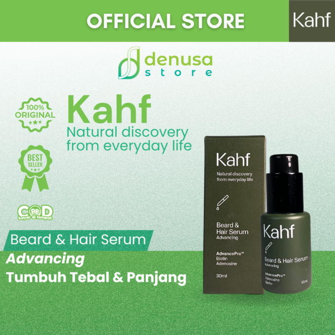 KAHF Beard and Hair Serum Advancing 30ml