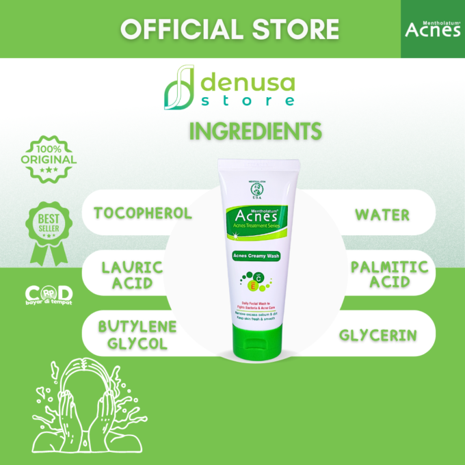 ACNES Treatment Series Creamy Wash 50 g