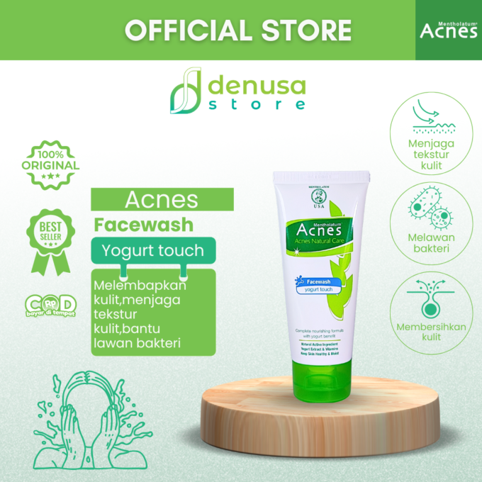 ACNES Natural Care Facewash Yogurt Touch 50 g