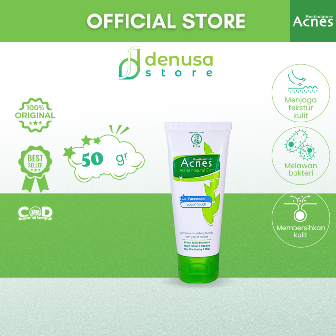 ACNES Natural Care Facewash Yogurt Touch 50 g