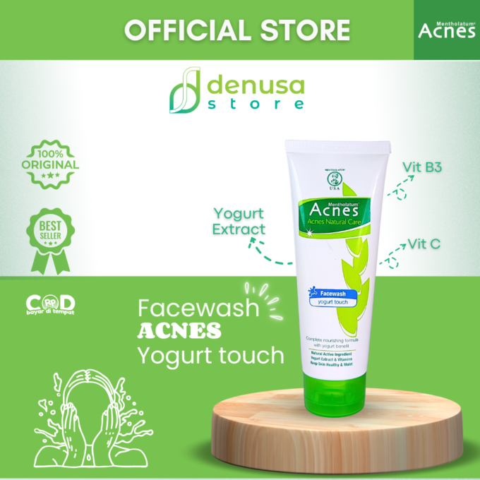 ACNES Natural Care Facewash Yogurt Touch 100 g