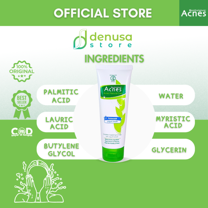 ACNES Natural Care Facewash Yogurt Touch 100 g