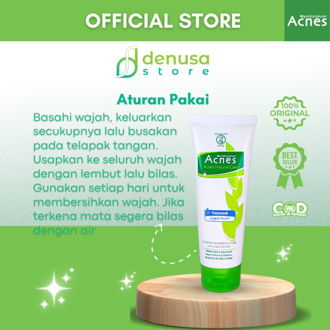 ACNES Natural Care Facewash Yogurt Touch 100 g