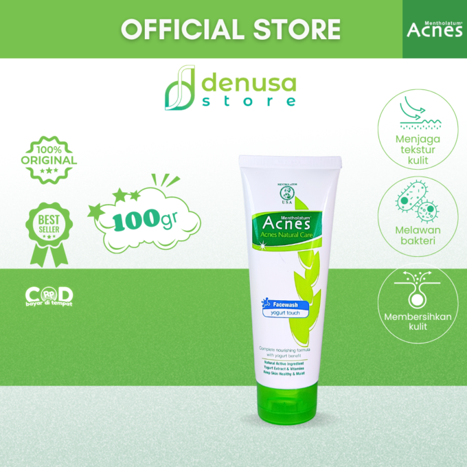 ACNES Natural Care Facewash Yogurt Touch 100 g