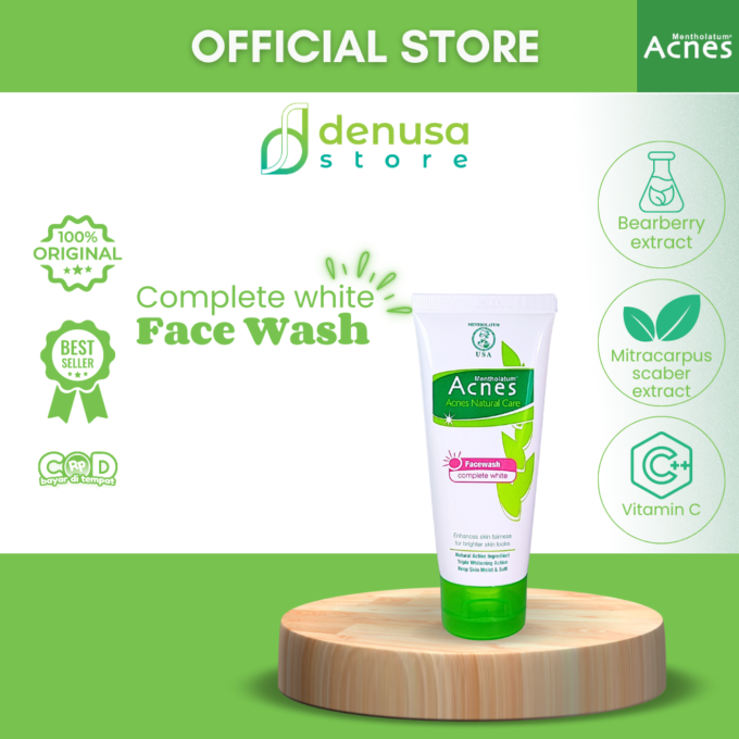 ACNES Natural Care Facewash Complete White 50 g