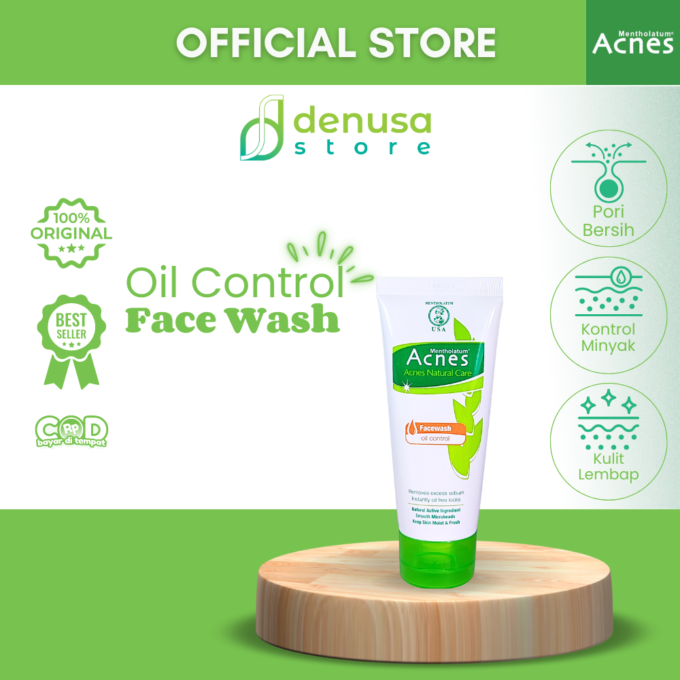 ACNES Natural Care Facewash Oil Control 50 g