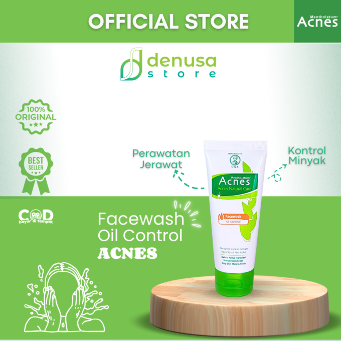 ACNES Natural Care Facewash Oil Control 50 g