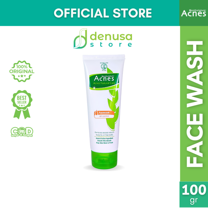 ACNES Natural Care Facewash Oil Control 100 g