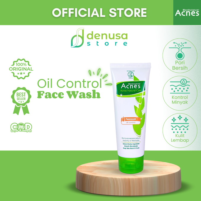 ACNES Natural Care Facewash Oil Control 100 g