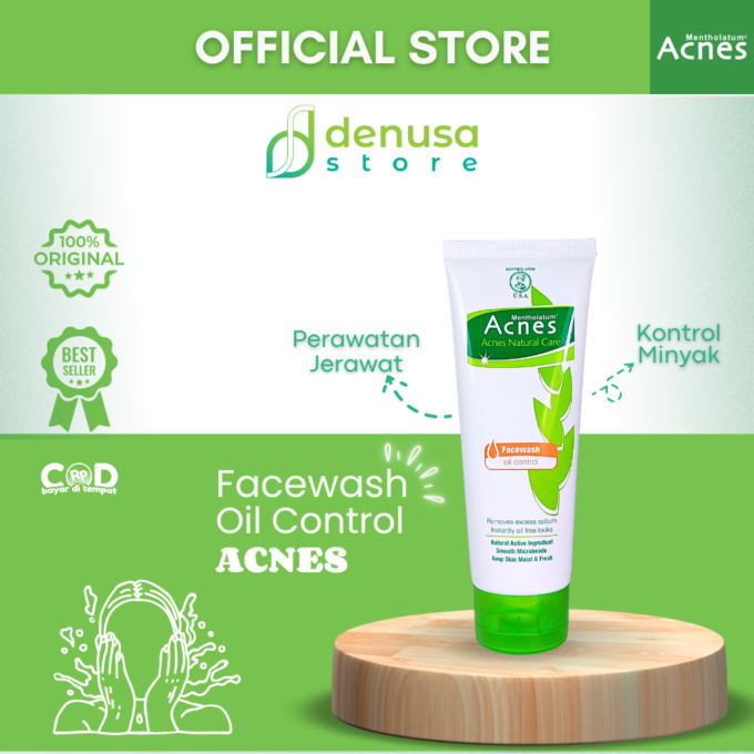 ACNES Natural Care Facewash Oil Control 100 g