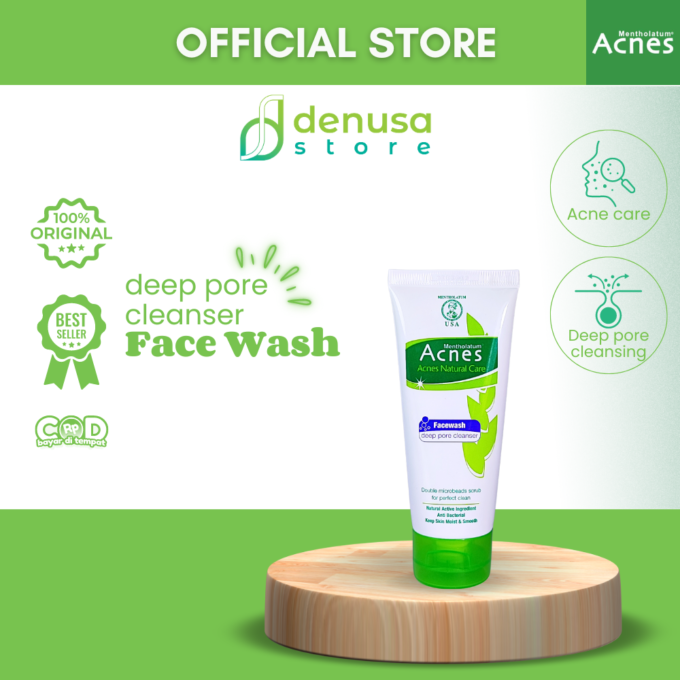 ACNES Natural Care Facewash Deep Pore Cleanser 50 g