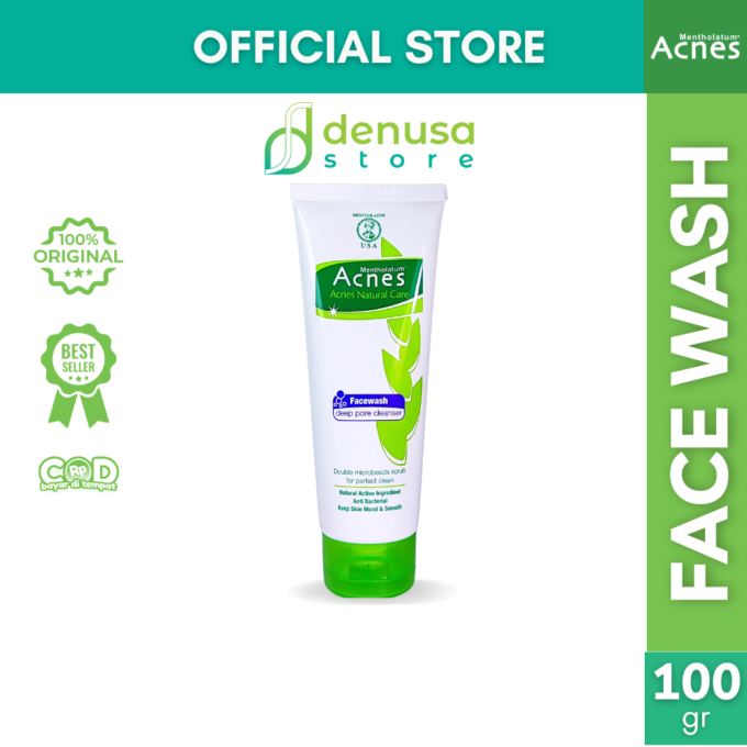 ACNES Natural Care Facewash Deep Pore Cleanser 100 g