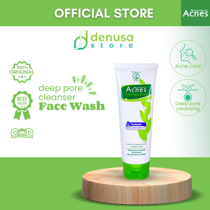 ACNES Natural Care Facewash Deep Pore Cleanser 100 g