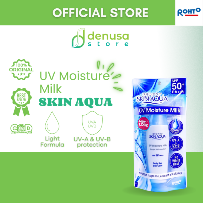 SKIN AQUA UV Moisture Milk Longer UV Protection SPF 50+ PA+++ 40 g