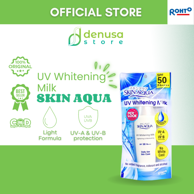 SKIN AQUA UV Whitening Milk Lightening and Moisturizing SPF 50 PA++++ 40 g