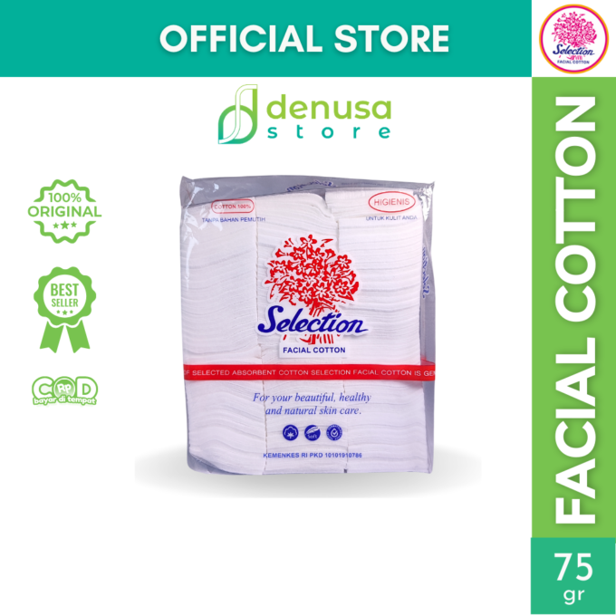 SELECTION Kapas Facial Cotton 75g