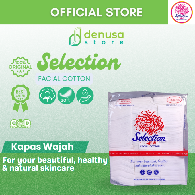 SELECTION Kapas Facial Cotton 75g