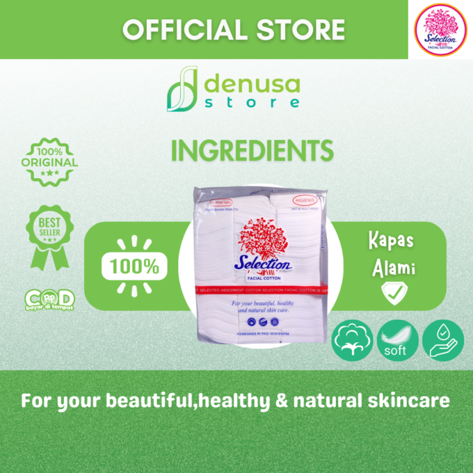 SELECTION Kapas Facial Cotton 75g