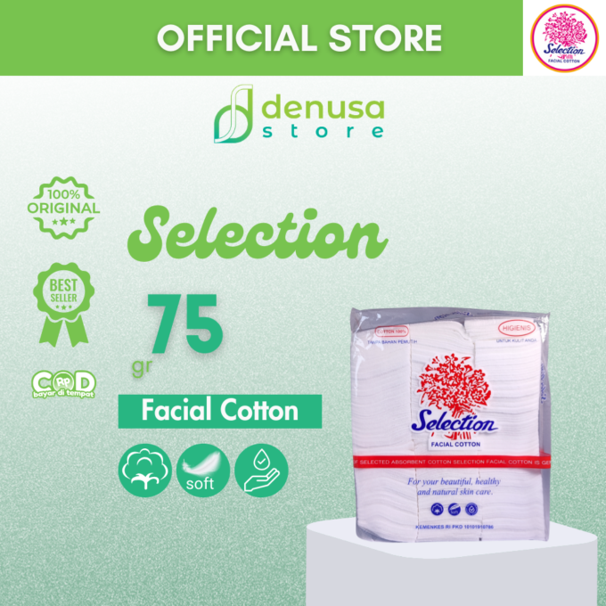 SELECTION Kapas Facial Cotton 75g