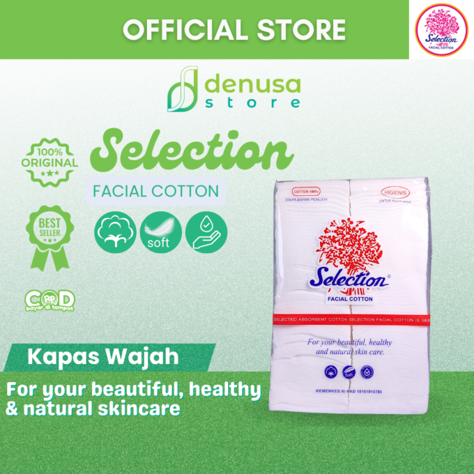 SELECTION Kapas Facial Cotton 50g