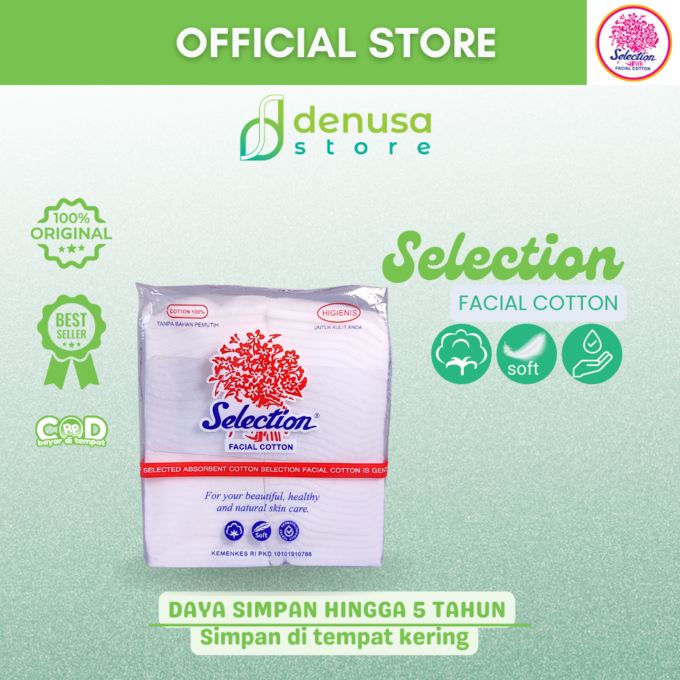 SELECTION Kapas Facial Cotton 35g