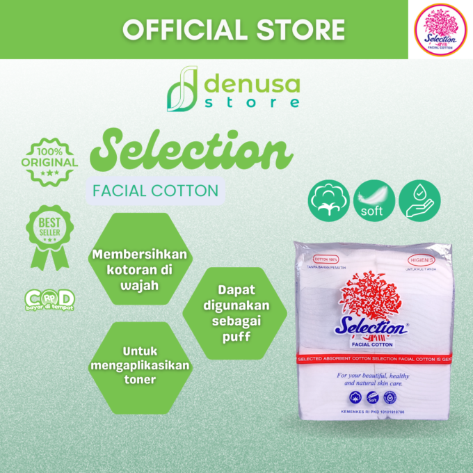 SELECTION Kapas Facial Cotton 35g