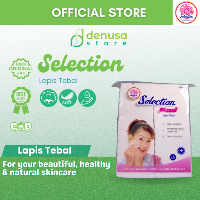 SELECTION Kapas Special Lapis Tebal 60g