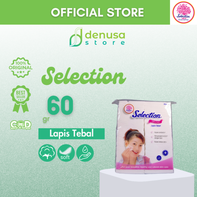 SELECTION Kapas Special Lapis Tebal 60g