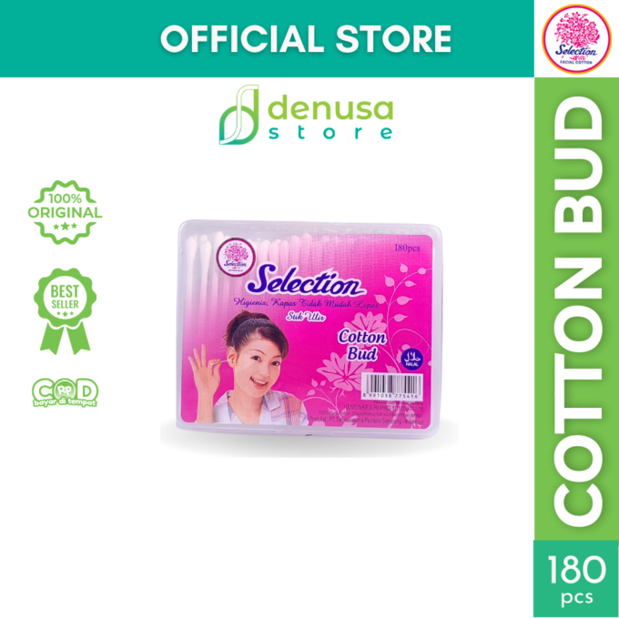 SELECTION Cotton Bud Box 180 pcs