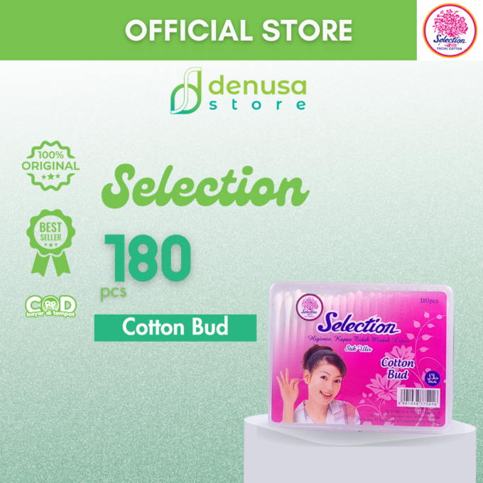 SELECTION Cotton Bud Box 180 pcs