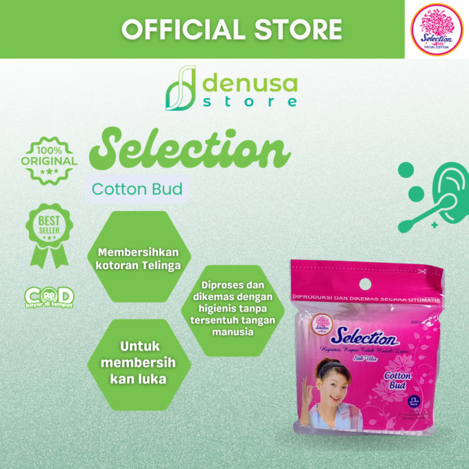 SELECTION Cotton Bud 100 pcs